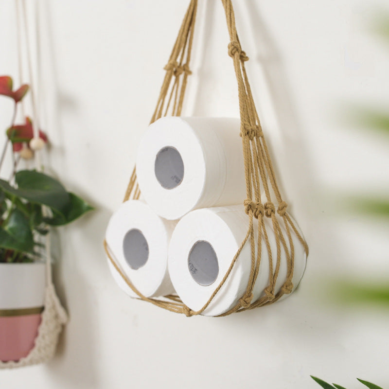 Paper Roll Cotton Rope Storage