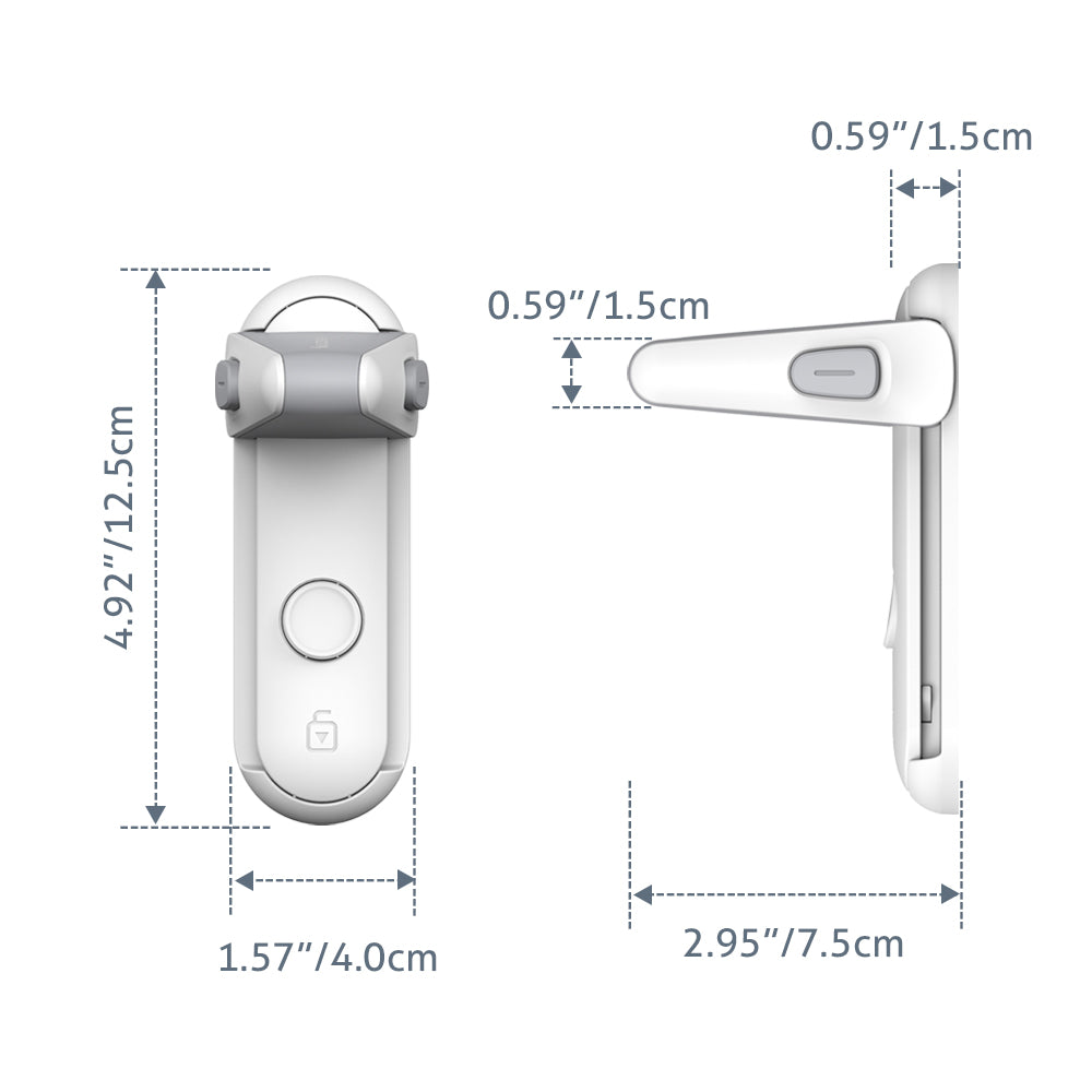 Children's Door Lever Lock