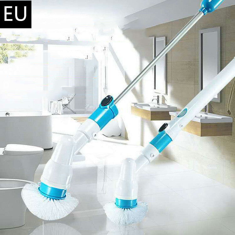 Wireless Rechargeable Long Handle Electric Cleaning Brush
