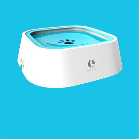 1.5L Anti-Overflow Slow Water Dispenser Pet Water Bowl