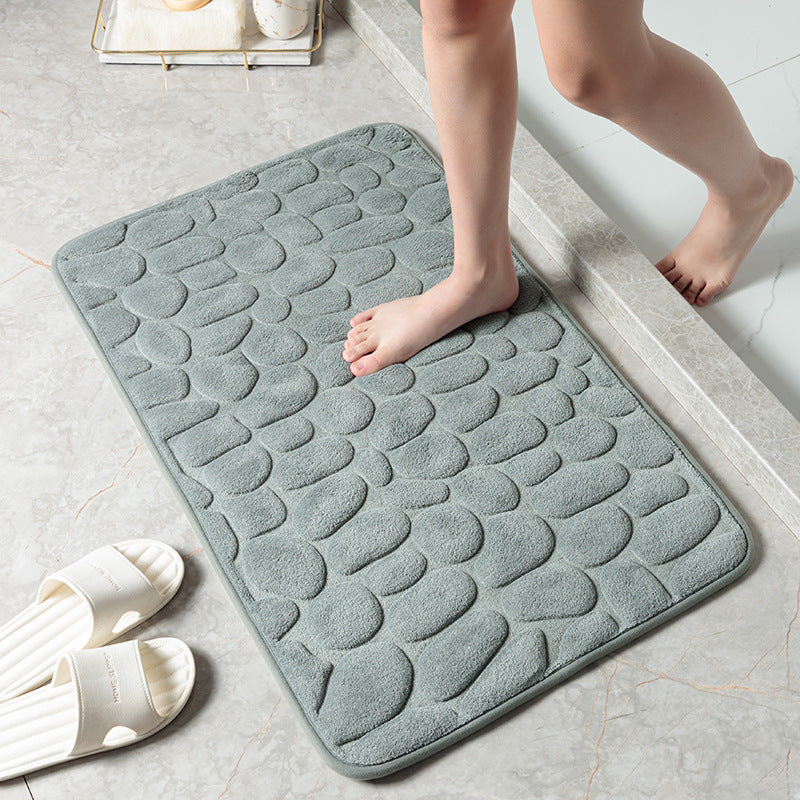 Pebble Stone Bathroom Floor Mat