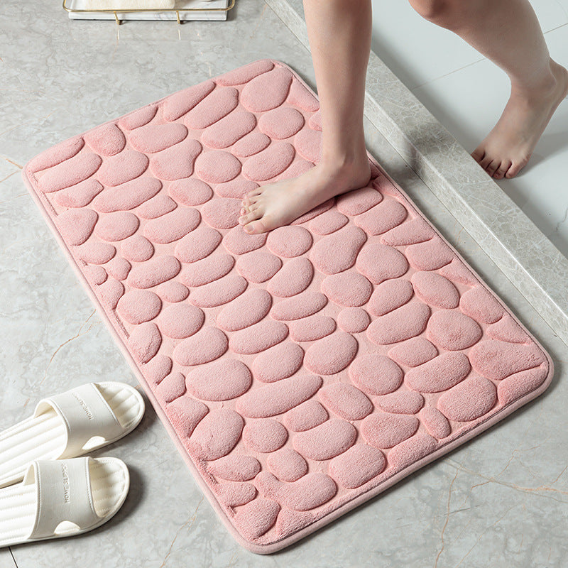Pebble Stone Bathroom Floor Mat
