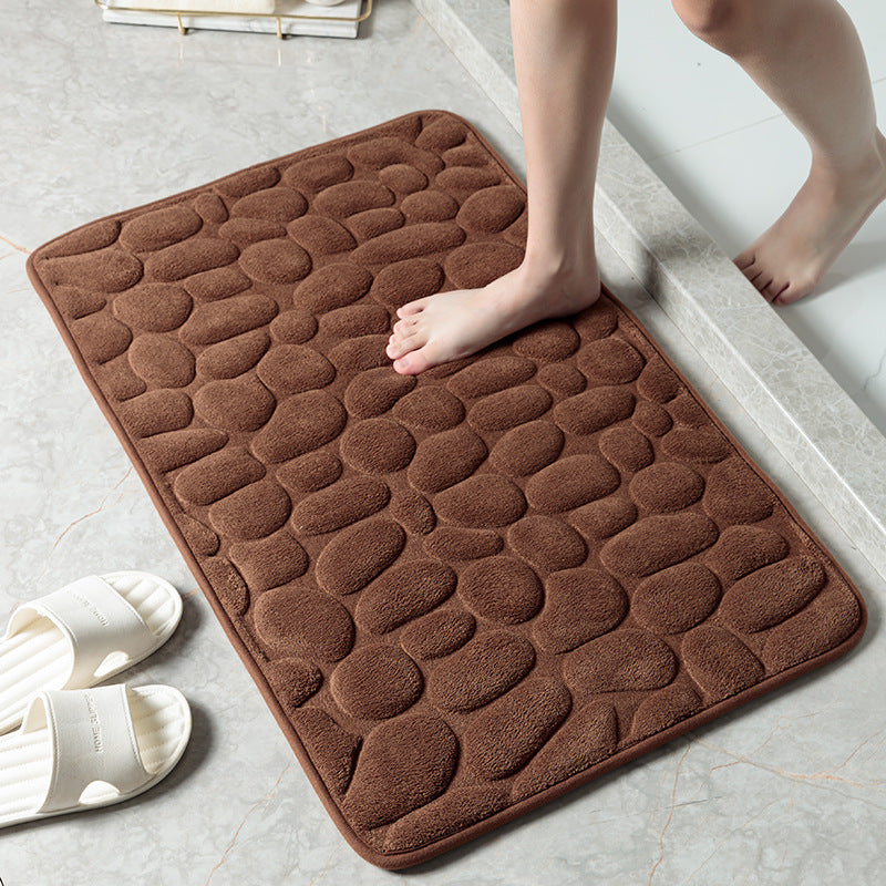 Pebble Stone Bathroom Floor Mat