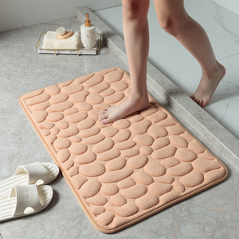 Pebble Stone Bathroom Floor Mat