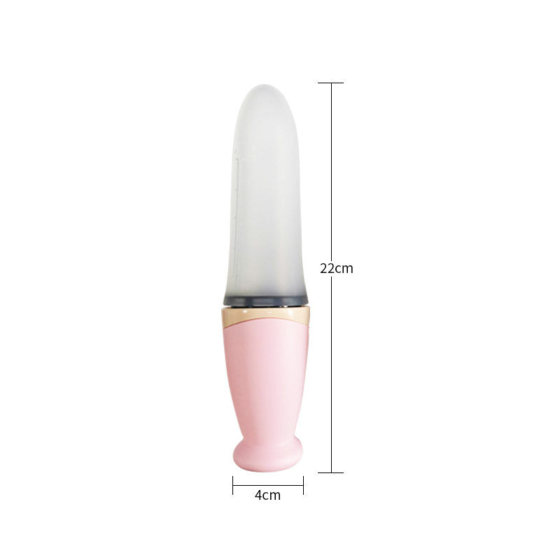 Baby Rice/Noodle Spoon Squeeze Silicone