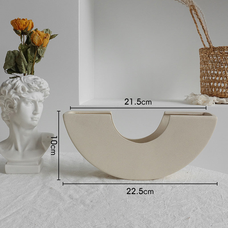 Ceramic Dry Flower Arrangement Vase