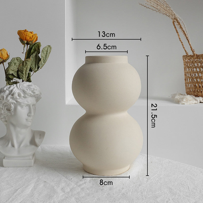 Ceramic Dry Flower Arrangement Vase
