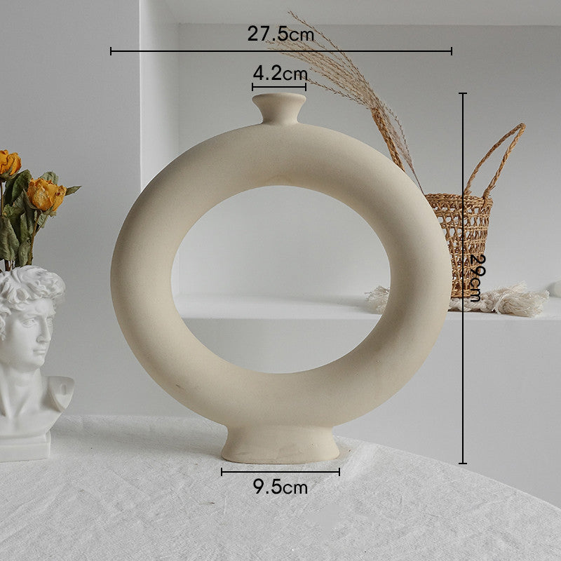 Ceramic Dry Flower Arrangement Vase