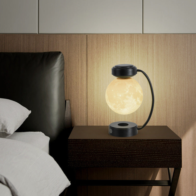 Magnetic Levitation Moon Bedside Lamp