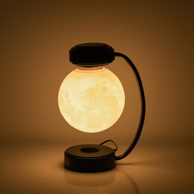 Magnetic Levitation Moon Bedside Lamp