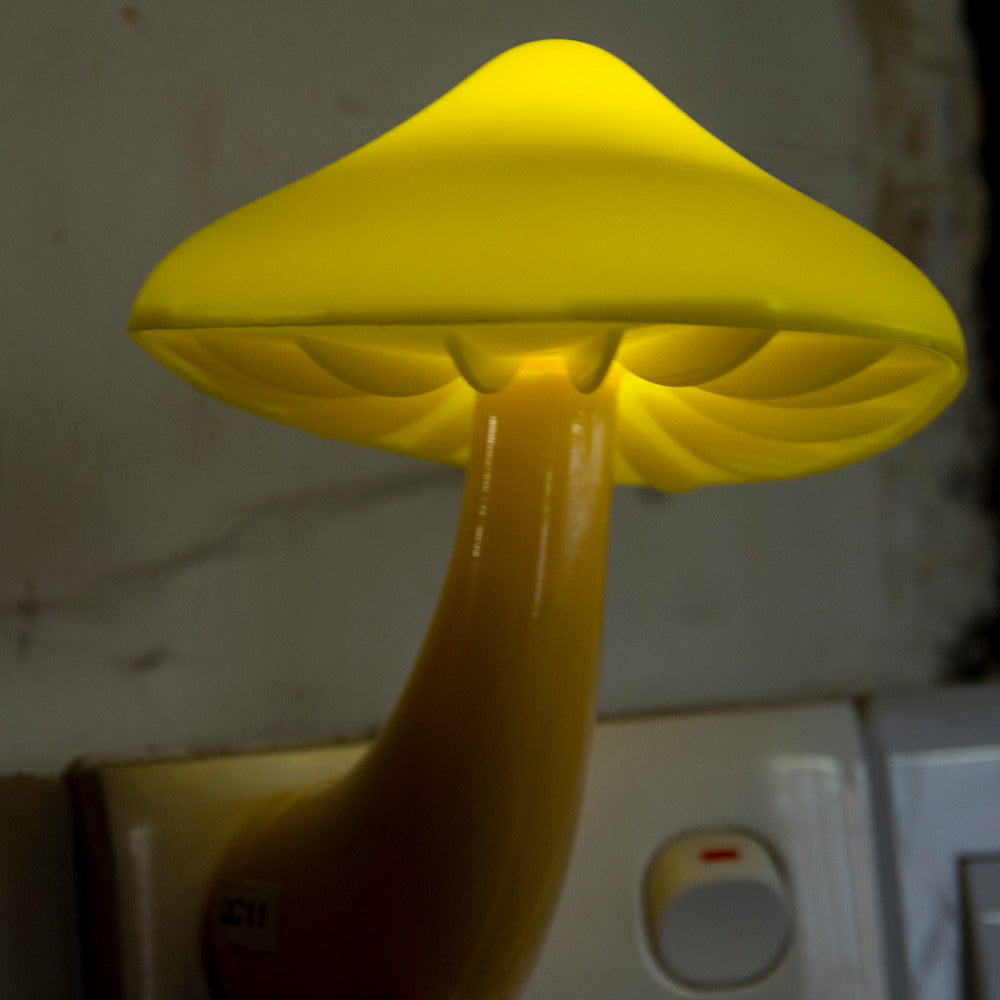 LED Wall Socket Mushroom Night Light