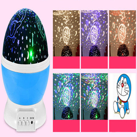 LED USB Projector Rotating Starry Sky Night Light