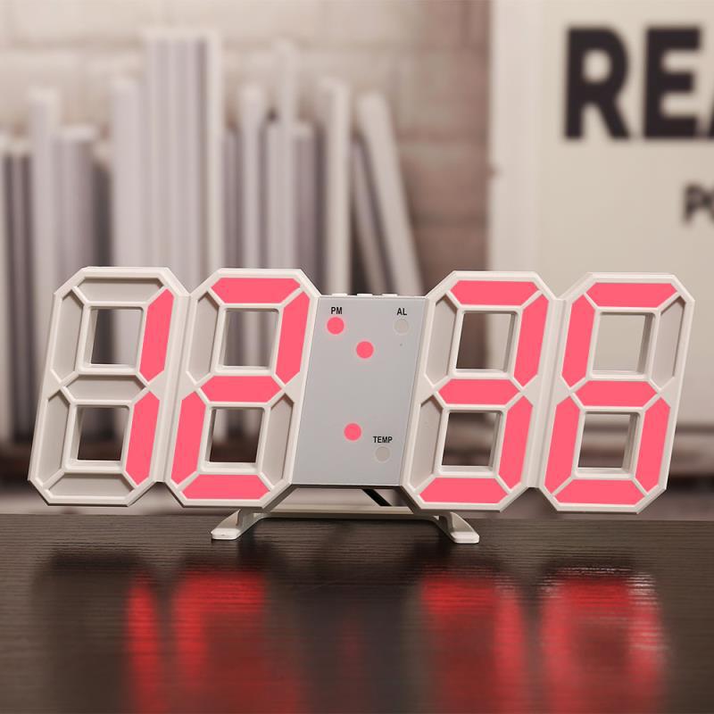 Three-dimensional Silent Digital Clock