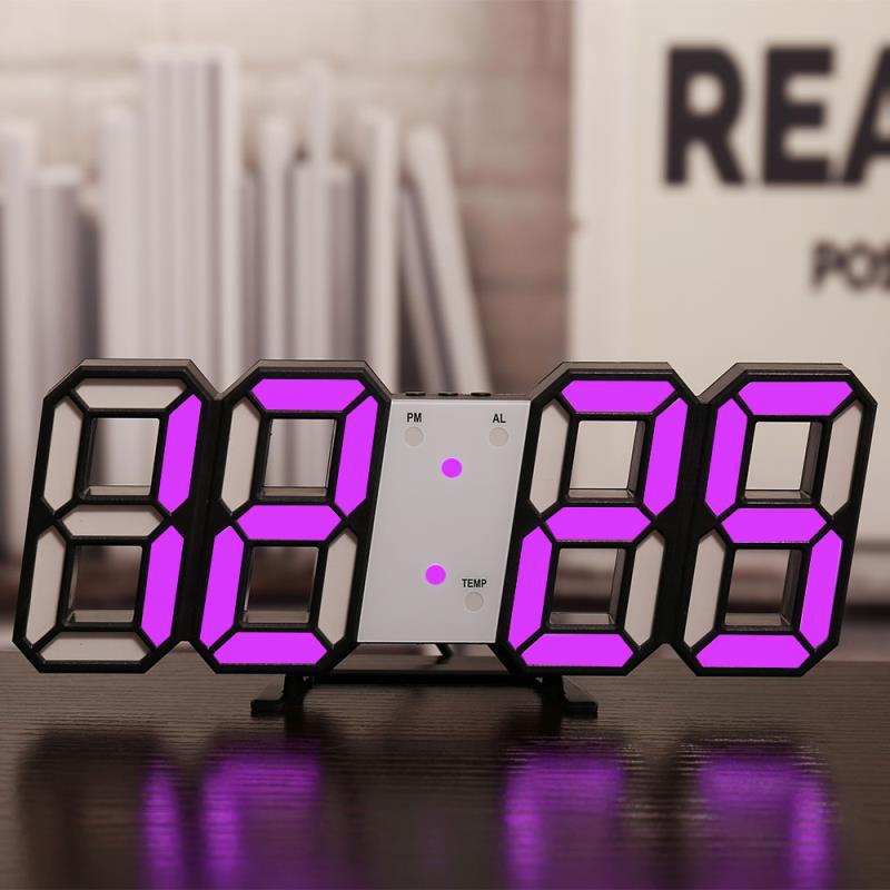 Three-dimensional Silent Digital Clock