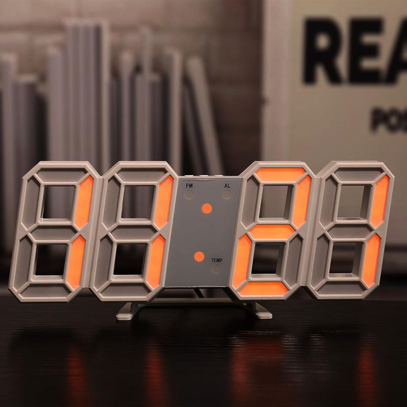 Three-dimensional Silent Digital Clock