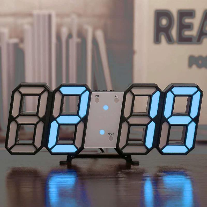 Three-dimensional Silent Digital Clock