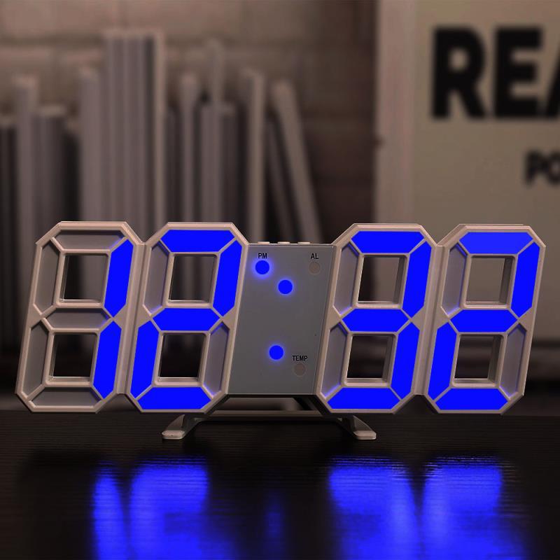 Three-dimensional Silent Digital Clock