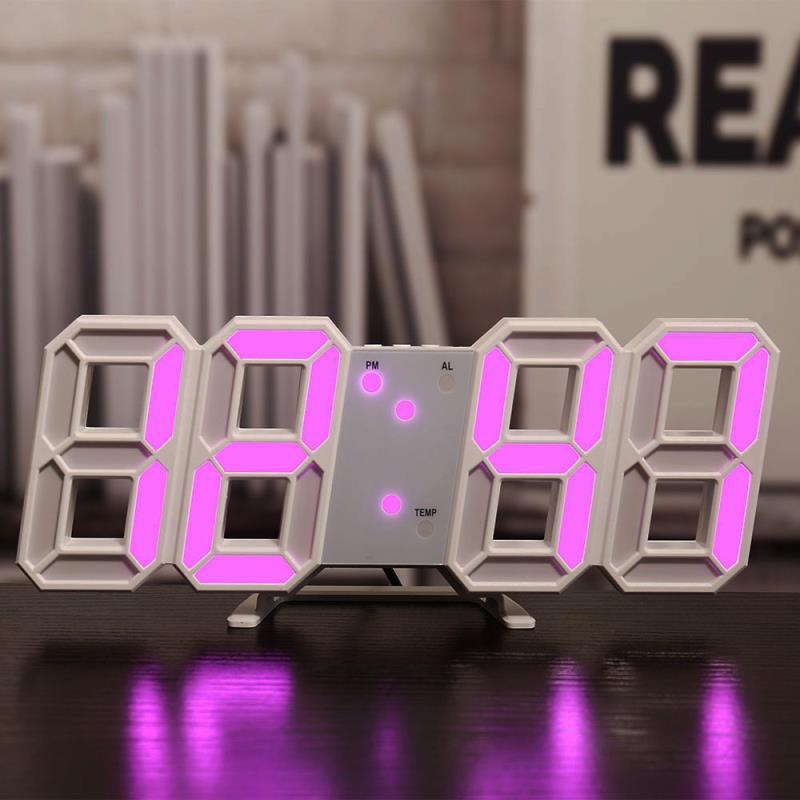 Three-dimensional Silent Digital Clock