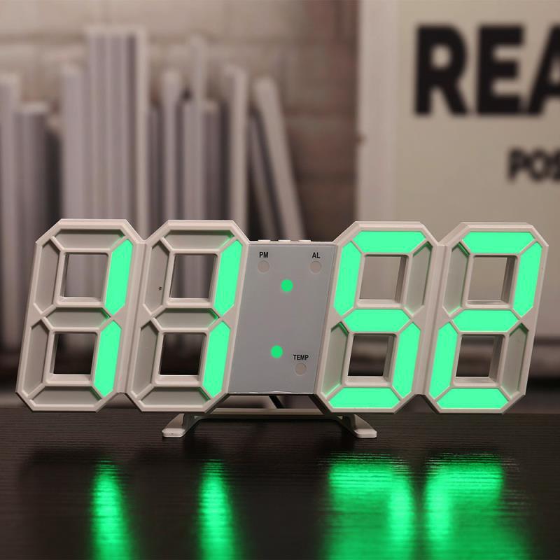 Three-dimensional Silent Digital Clock