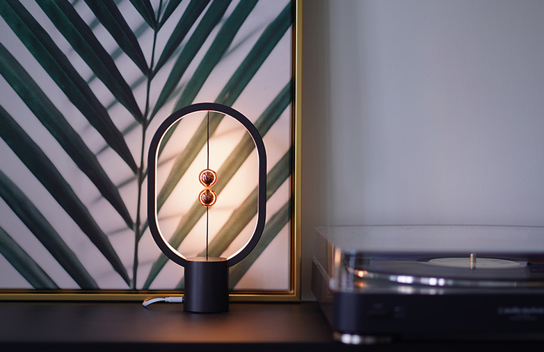 Mini Smart Magnetic Switch USB/ Rechargeable Suspended LED Atmosphere Table Lamp