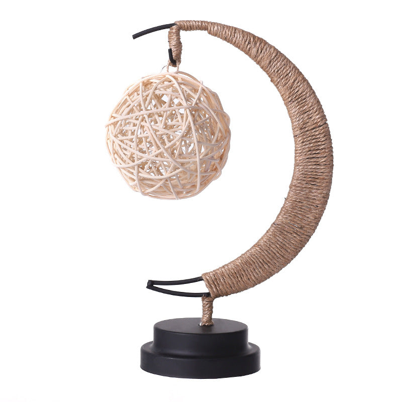 LED Moon Star Shape Copper Wire Lamp