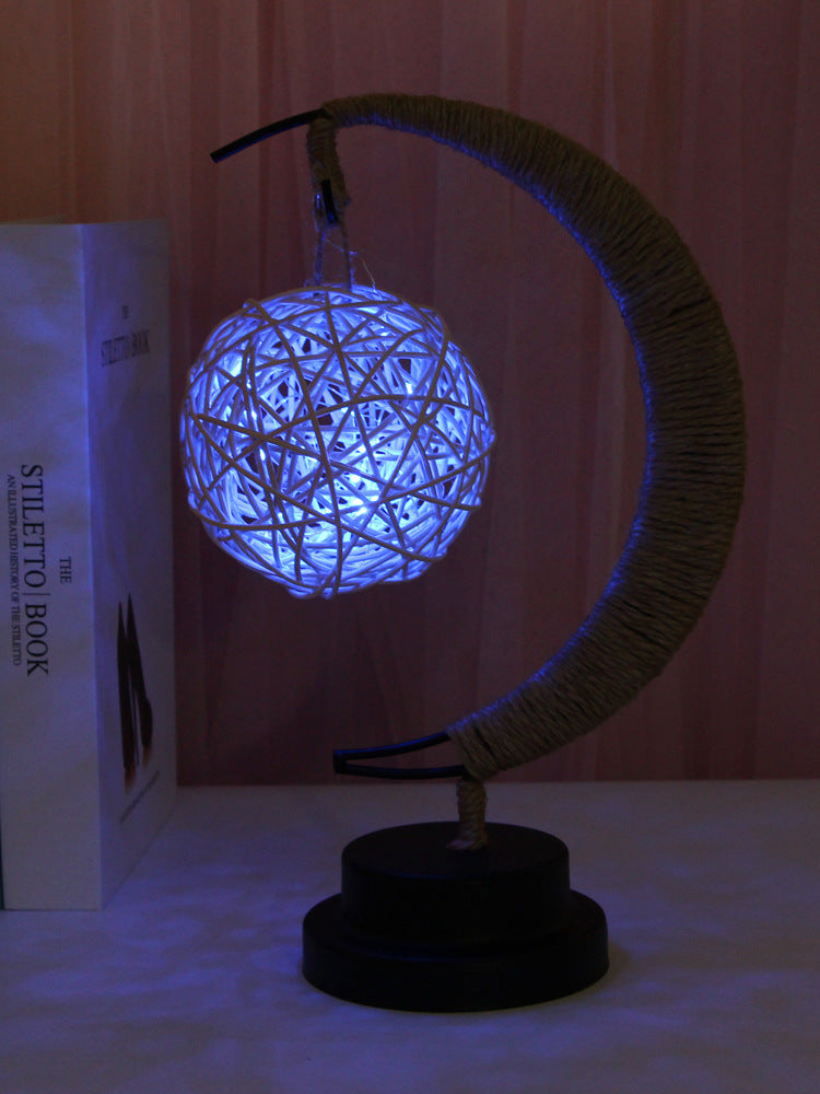 LED Moon Star Shape Copper Wire Lamp