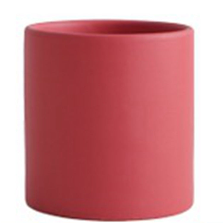Nordic Industrial Style Colourful Ceramic Flowerpot