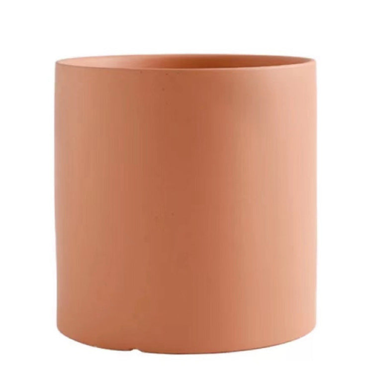 Nordic Industrial Style Colourful Ceramic Flowerpot