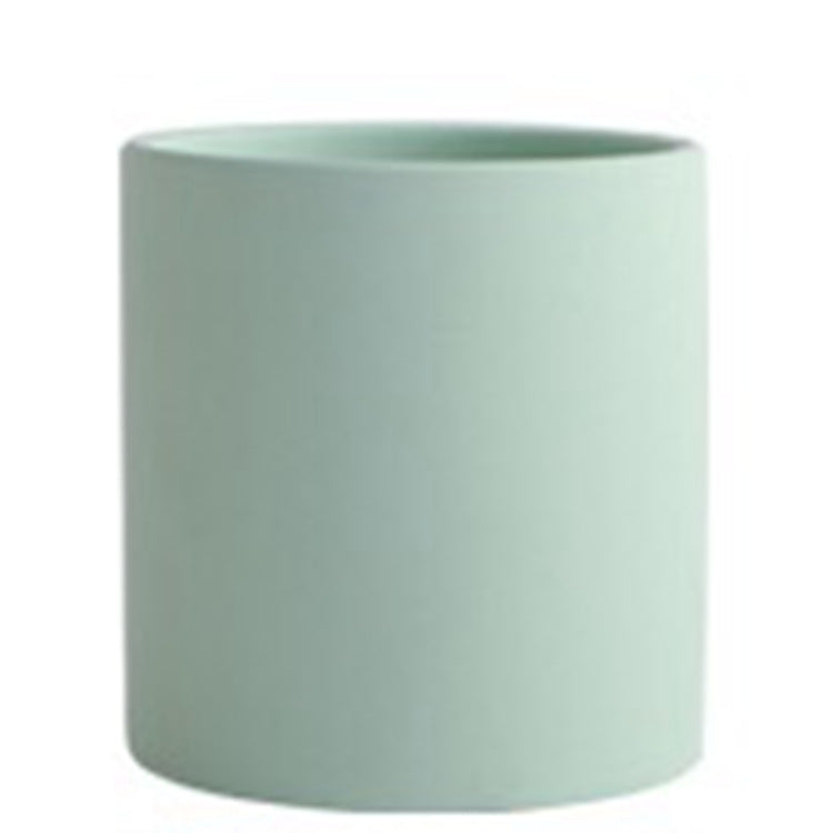 Nordic Industrial Style Colourful Ceramic Flowerpot
