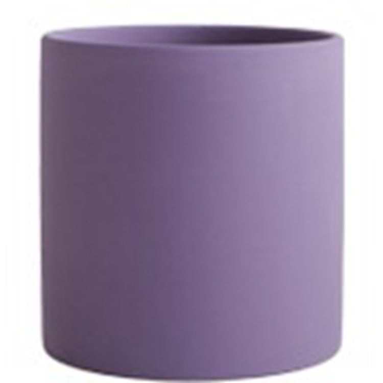Nordic Industrial Style Colourful Ceramic Flowerpot