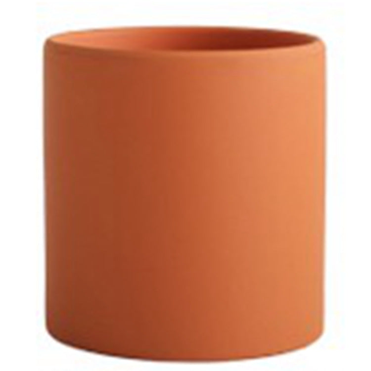 Nordic Industrial Style Colourful Ceramic Flowerpot