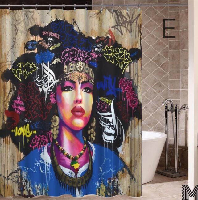 Art Design Graffiti Shower Curtains