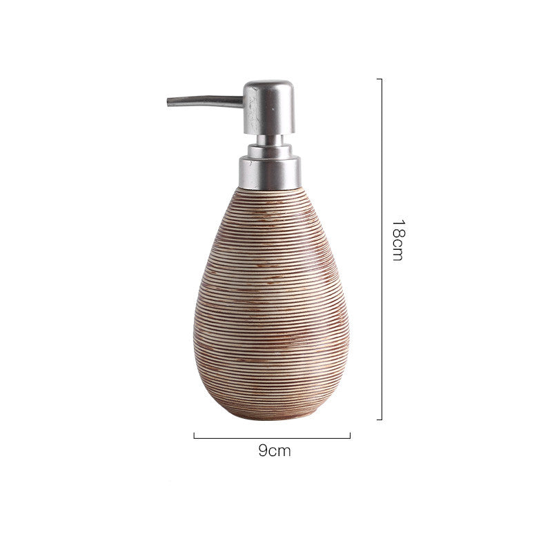 Ceramic Bathroom Gel Bottle