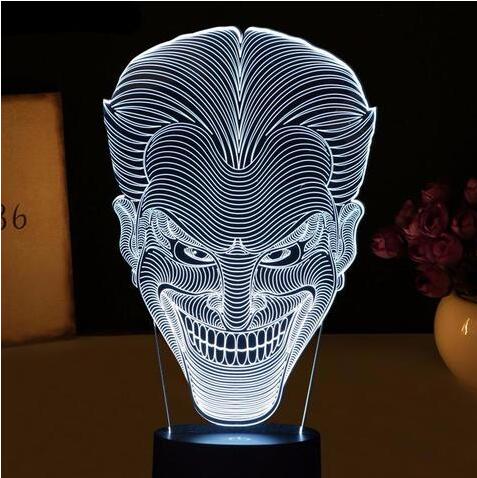 USB 3D LED Lamp
