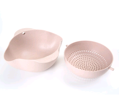 Plastic 2 in 1 Washing Basket