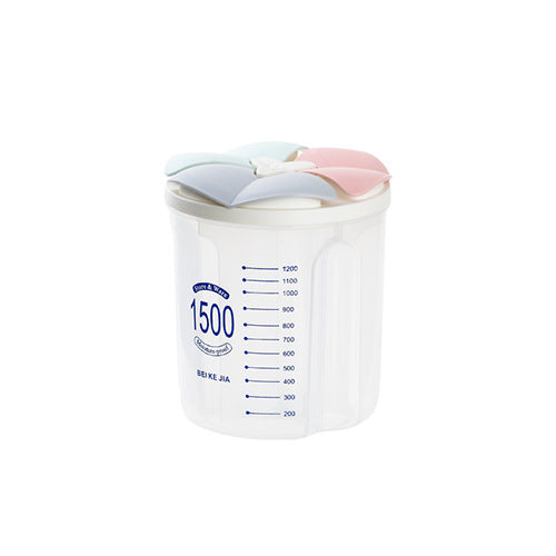 Healthy Dry Food Transparent Containers Storage Tank