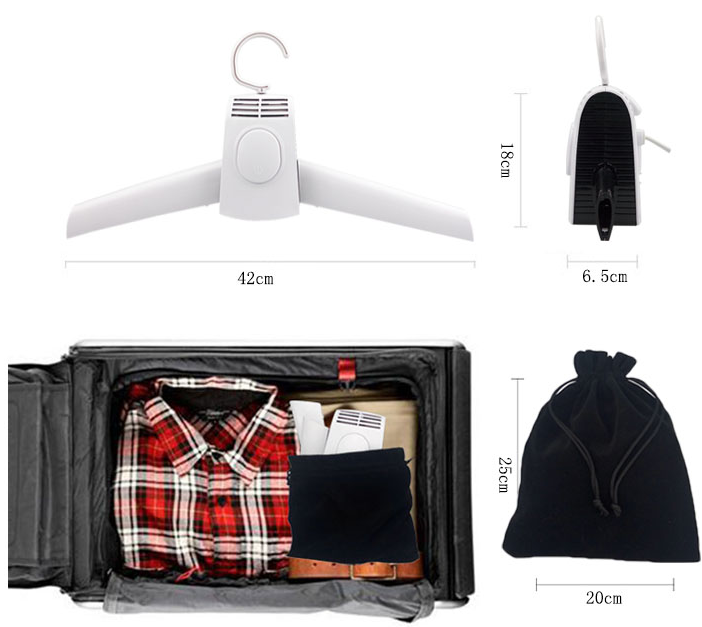 Portable & Foldable Electric Clothes/Shoes Dryer Machine