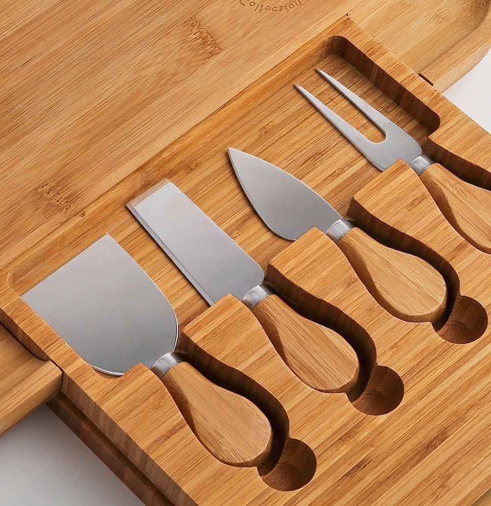 Multipurpose Cutting Board With Knife Drawer