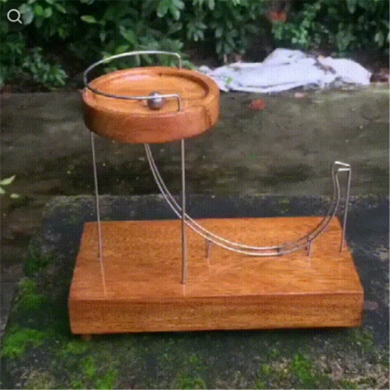 Perpetual Marble Machine Kinetic Art Motion