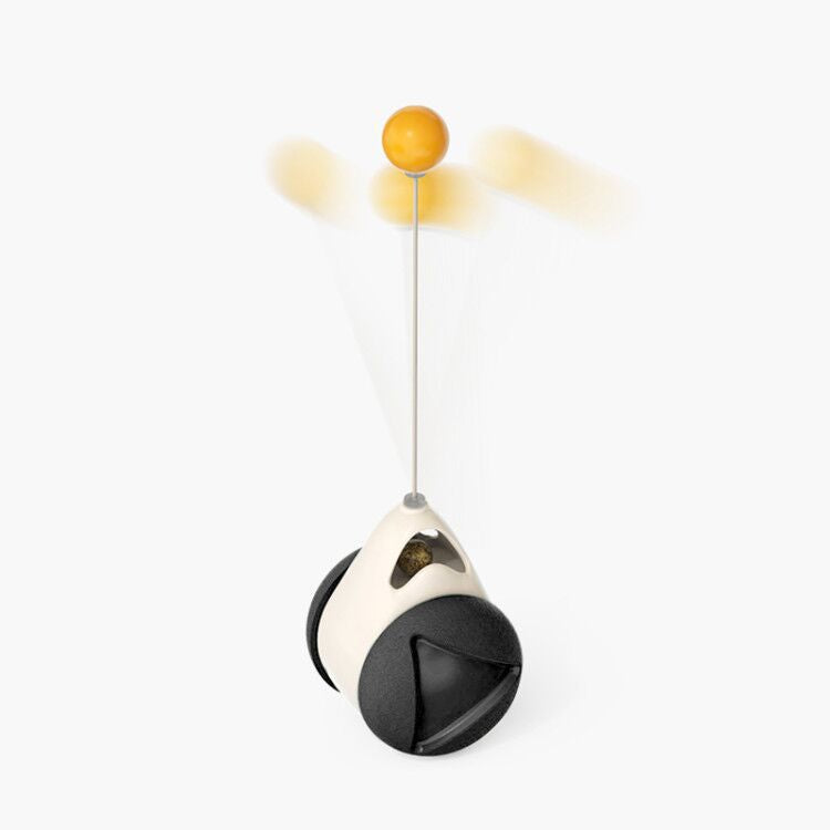 Multi-Function Cat Rotating Windmill Itch/ Scratching/ Teeth Shining Toy