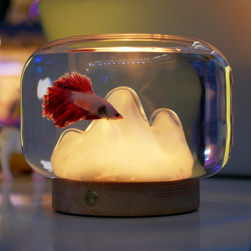 Glass Fish Tank Decor