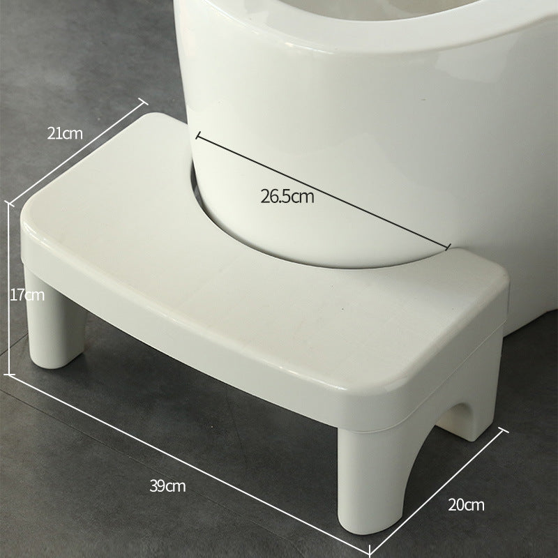 Foldable Plastic Toilet Stool Step