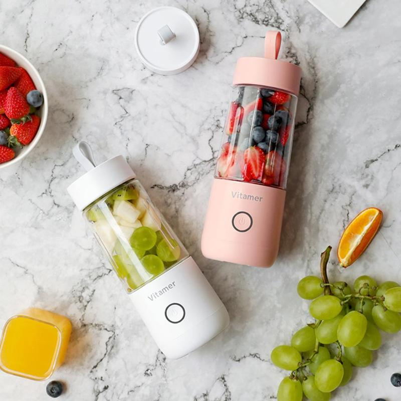 350 ML Portable Electric USB Rechargeable Blender/Juicer