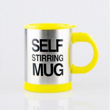 Automatic Self Stirring Stainless Steel Magnetic Coffee Mug