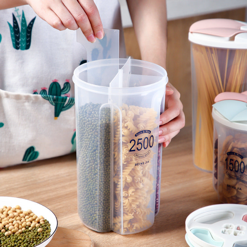 Healthy Dry Food Transparent Containers Storage Tank