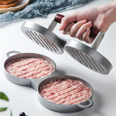 Aluminum Round Burger Press