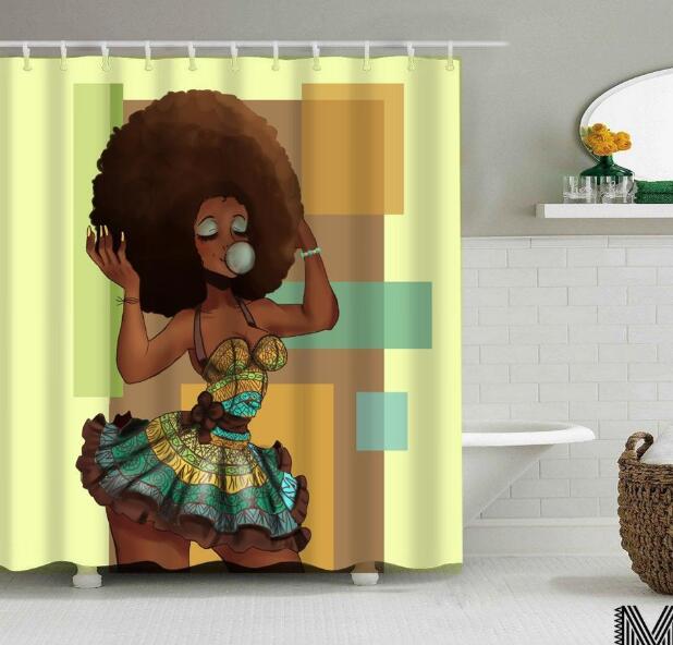 Art Design Graffiti Shower Curtains