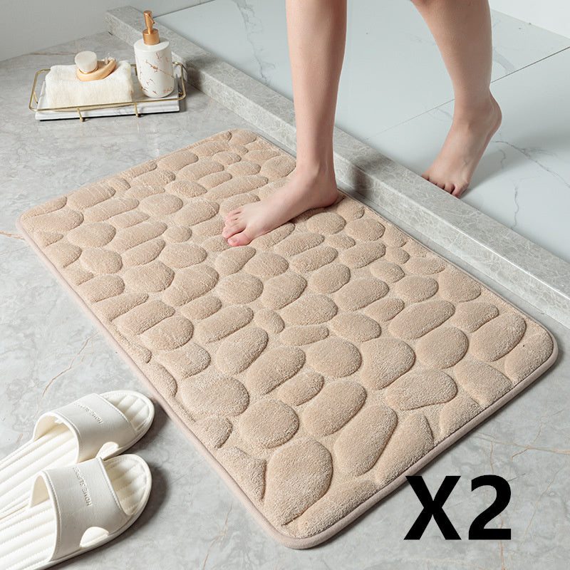 Pebble Stone Bathroom Floor Mat