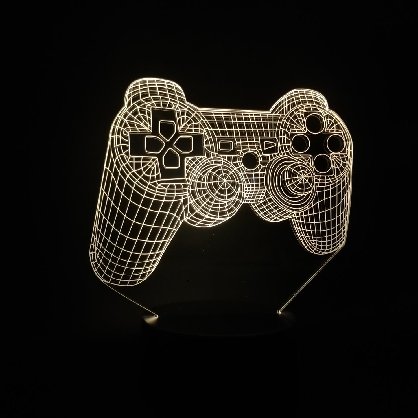 Gamepad 3D Night Light Lamp