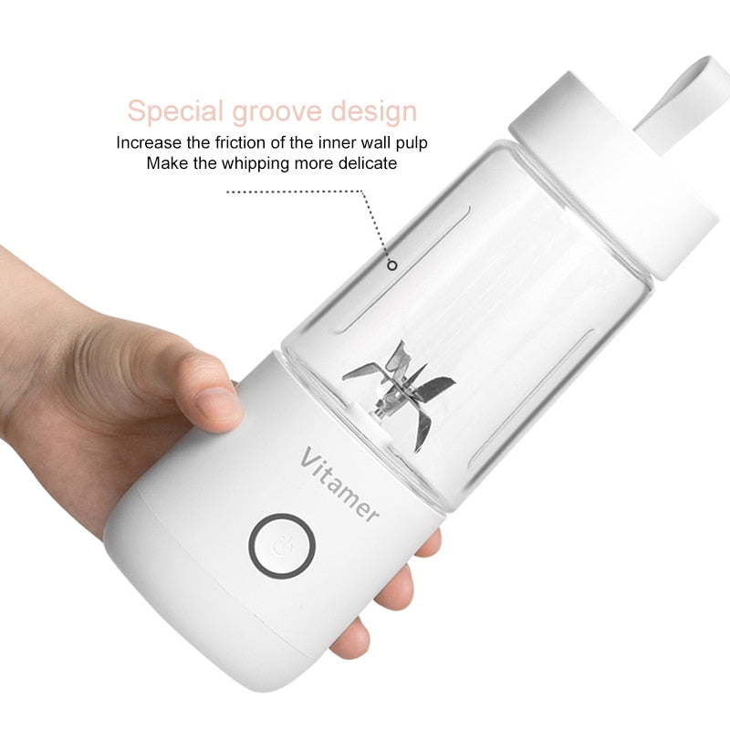 350 ML Portable Electric USB Rechargeable Blender/Juicer